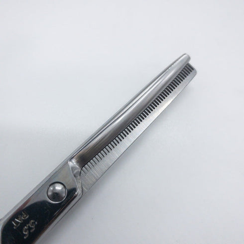 【サクシードSUCCEED】KEEPER Thinning 50 メガネ シザー セニング 美容ハサミ すきばさみ 美容師 理容師 約10% 右利き 5.5インチ 中古 sc889