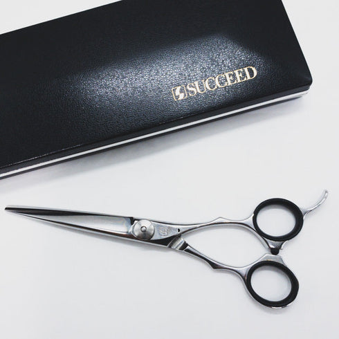 【サクシードSUCCEED】NEW-WINGニューウィング6.0 シザー メガネ 理容 美容ハサミ 美容師 理容師 右利き 6インチ 中古 sc897