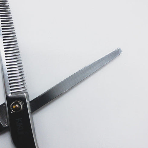 【キクイシザーズ キクイシザーKIKUI】35 メガネ シザー セニング 美容ハサミ すきばさみ 美容師 理容師 約30~40% 右利き 5.5インチ 中古 sc900