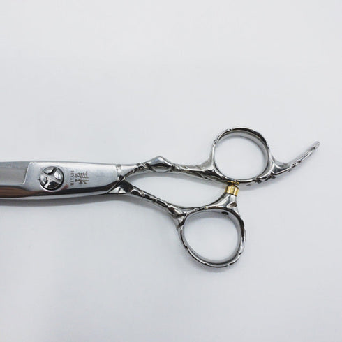 【MIYABI雅】ドライカット スライド シザー オフセット 理容 美容ハサミ 美容師 理容師 右利き 6.5インチ 中古 sc903