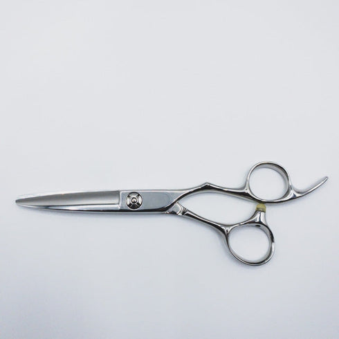 美品【FLYING SCISSORSフライングシザーズ】Mow53笹刃シザー スライド ドライカット理容 美容はさみ 右利き 5.6インチ 中古 sc91