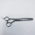 【ミズタニシザーズ ミズタニシザーMIZUTANI SCISSORS】BLACK-SMITH オフセット シザー セニング 美容ハサミ すきばさみ 美容師 理容師 約30~35% 左利き 6インチ 中古 sc916