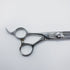【ミズタニシザーズ ミズタニシザーMIZUTANI SCISSORS】BLACK-SMITH オフセット シザー セニング 美容ハサミ すきばさみ 美容師 理容師 約30~35% 左利き 6インチ 中古 sc916