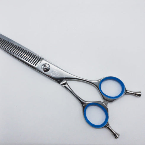 美品【三和技研SANWA SGK】SX-T30 メガネ シザー セニング 美容ハサミ すきばさみ 美容師 理容師 約25% 右利き 6インチ 中古 sc921