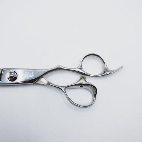 【フライングシザーズFLYING SCISSORS】伊弉冉イザナミ IZ-30 オフセット シザー セニング 美容ハサミ すきばさみ 美容師 理容師 約20~25% 右利き 6インチ 中古 sc93