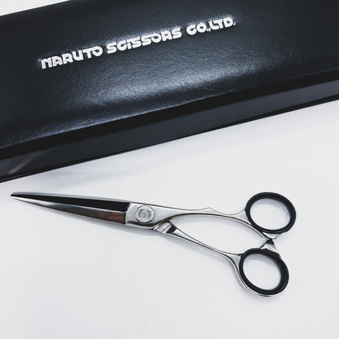 【ナルトシザーズ ナルトシザーNARUTO SCISSORS】ボンドヴィスタBV-Ⅱ BV2 シザー メガネ 理容 美容ハサミ 美容師 理容師 右利き 5.6インチ 中古 sc931