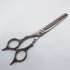 【シザーズジャパンSCISSORS JAPAN】QWR30%30i18L両グシ メガネ シザー セニング 美容ハサミ すきばさみ 美容師 理容師 約20~30% 左利き 6インチ 中古 sc940