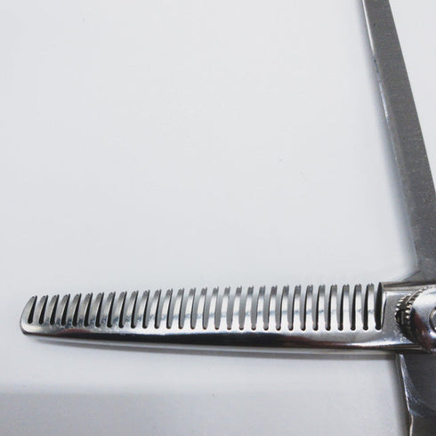 【ミズタニシザーズ ミズタニシザーMIZUTANI SCISSORS】Fit THINNING 30 オフセット シザー セニング 美容ハサミ すきばさみ 美容師 理容師 約30% 右利き 5.7インチ 中古 sc941