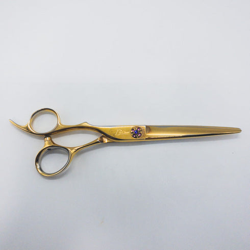 【ドラゴンクローDragon Claw】D2-60L シザー オフセット 理容 美容ハサミ 美容師 理容師 左利き 6インチ 中古 sc946