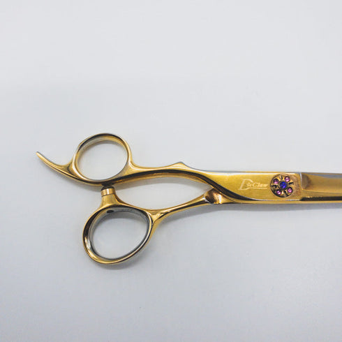 【ドラゴンクローDragon Claw】D2-60L シザー オフセット 理容 美容ハサミ 美容師 理容師 左利き 6インチ 中古 sc946