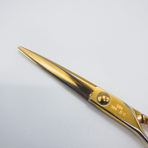 【ドラゴンクローDragon Claw】D2-60L シザー オフセット 理容 美容ハサミ 美容師 理容師 左利き 6インチ 中古 sc946