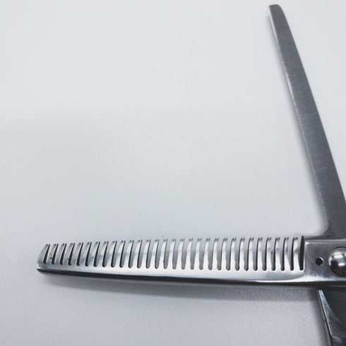 【ミズタニシザーズ ミズタニシザーMIZUTANI SCISSORS】Re-tro THINNING 30レトロ メガネ シザー セニング 美容ハサミ すきばさみ 美容師 理容師 約30% 右利き 5.7インチ 中古 sc949