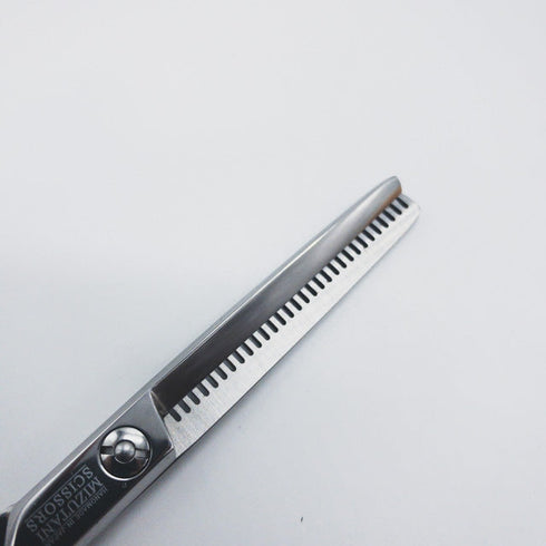 【ミズタニシザーズ ミズタニシザーMIZUTANI SCISSORS】Re-tro THINNING 30レトロ メガネ シザー セニング 美容ハサミ すきばさみ 美容師 理容師 約30% 右利き 5.7インチ 中古 sc949