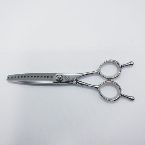 美品【ジョーウェルJOEWELL】HXG-14 メガネ シザー セニング 美容ハサミ すきばさみ 美容師 理容師 約40~50% 右利き 5.9インチ 中古 sc950