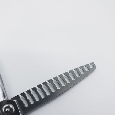 美品【ジョーウェルJOEWELL】HXG-14 メガネ シザー セニング 美容ハサミ すきばさみ 美容師 理容師 約40~50% 右利き 5.9インチ 中古 sc950