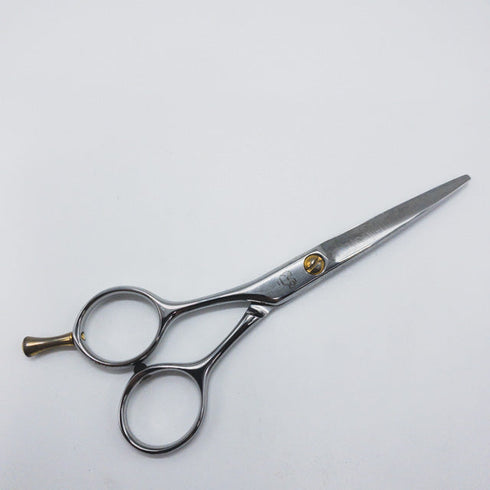 【ジョーウェルJOEWELL】LH-50 シザー メガネ 理容 美容ハサミ 美容師 理容師 左利き 5インチ 中古 sc972
