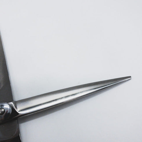 【Nicニックシザー】L-9 シザー オフセット 理容 美容ハサミ 美容師 理容師 左利き 6.8インチ 中古 sc977