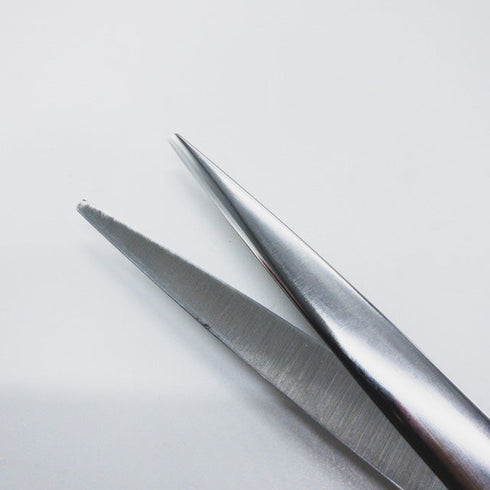 【Nicニックシザー】L-9 シザー オフセット 理容 美容ハサミ 美容師 理容師 左利き 6.8インチ 中古 sc977