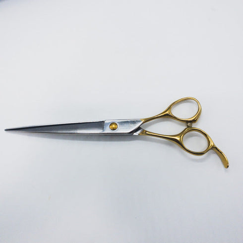 【シルバーラインSilverLine】国民三銃士ノコギリ刃KUTS700 トリミングシザー オフセット 右利き トリマー ペット 7インチ 中古 sc984