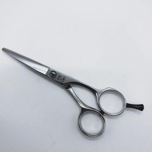【ジョーウェルJOEWELL】MF-50 シザー オフセット 理容 美容ハサミ 美容師 理容師 右利き 4.9インチ 中古 sc985
