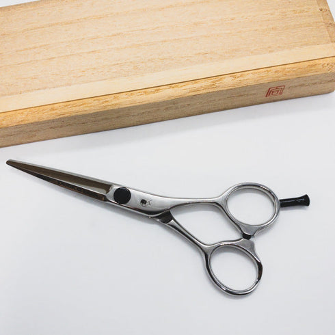 美品【ピークアブーPEEK-A-BOO】STANDARD 5.5 シザー メガネ 理容 美容ハサミ 美容師 理容師 右利き 5.5インチ 中古 sc1062