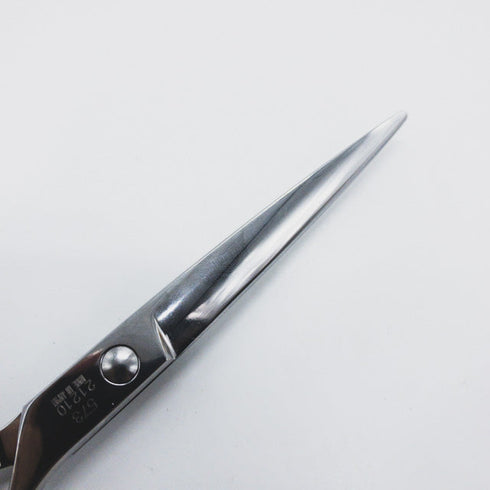 【ヒカリシザーズHIKARI光シザーHIKARI SCISSORS】BLAZE573 シザー オフセット 理容 美容ハサミ 美容師 理容師 右利き 6.5インチ 中古 sc990