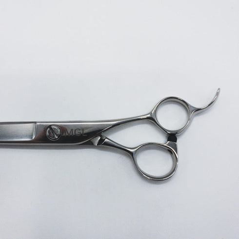 【内海ウツミUTSUMI】AH70平刃 トリミングシザー オフセット 右利き トリマー ペット 7インチ 中古 sc996