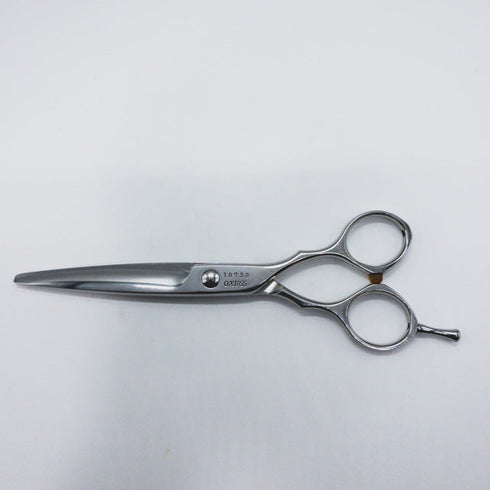 【BUGEI武芸】OXU65 ドライカット スライド シザー メガネ 理容 美容ハサミ 美容師 理容師 右利き 6.3インチ 中古 sc998