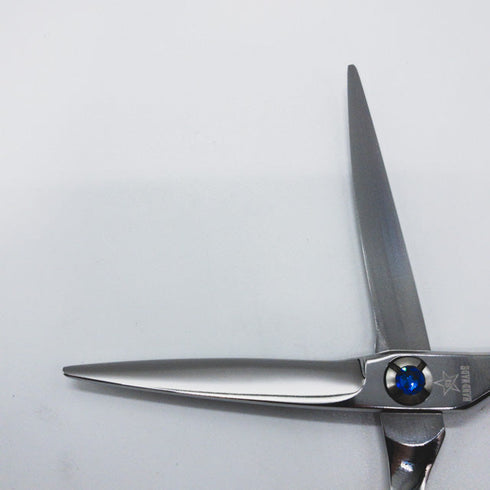 【シザーズジャパンSCISSORS JAPAN】RISE50i06Pライズ ドライカット スライド シザー メガネ 理容 美容ハサミ 美容師 理容師 右利き 5.2インチ 中古 sc999