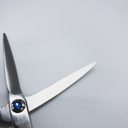 【シザーズジャパンSCISSORS JAPAN】RISE50i06Pライズ ドライカット スライド シザー メガネ 理容 美容ハサミ 美容師 理容師 右利き 5.2インチ 中古 sc999