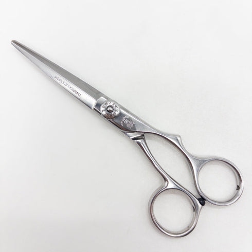 【マツザキMatsuzaki】剣舞525D シザー オフセット 理容 美容ハサミ 美容師 理容師 右利き 5.5インチ 中古 yc10