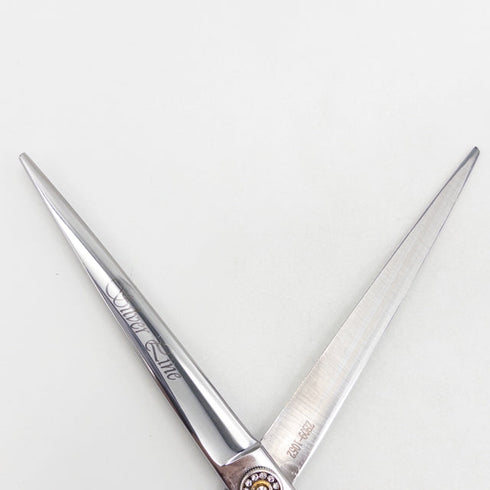 【シルバーラインSilverLine】国民三銃士NAS700 トリミングシザー オフセット 右利き トリマー ペット 7インチ 中古 yc105