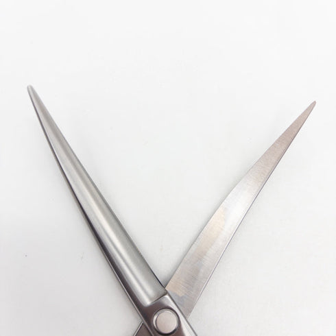 【KeepSmile】ディープカーブ トリミングシザー メガネ 右利き トリマー ペット 6.5インチ 中古 yc114