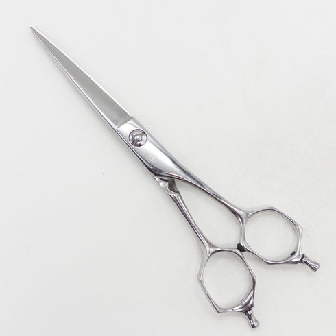 【ミズタニシザーズ ミズタニシザーMIZUTANI SCISSORS】 シザー メガネ 理容 美容ハサミ 美容師 理容師 右利き 5.7インチ 中古 yc139