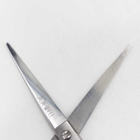 【ジョーウェルJOEWELL】J-55R カーブ シザー メガネ 理容 美容ハサミ 美容師 理容師 右利き 5.5インチ 中古 yc32