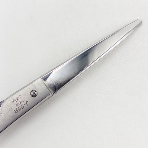 【ジョーウェルJOEWELL】J-55R カーブ シザー メガネ 理容 美容ハサミ 美容師 理容師 右利き 5.5インチ 中古 yc32