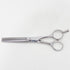 【ミズタニシザーズ ミズタニシザーMIZUTANI SCISSORS】 Re-tro THINNING 30レトロ メガネ シザー セニング 美容ハサミ すきばさみ 美容師 理容師 約30% 右利き 5.7インチ 中古 yc39