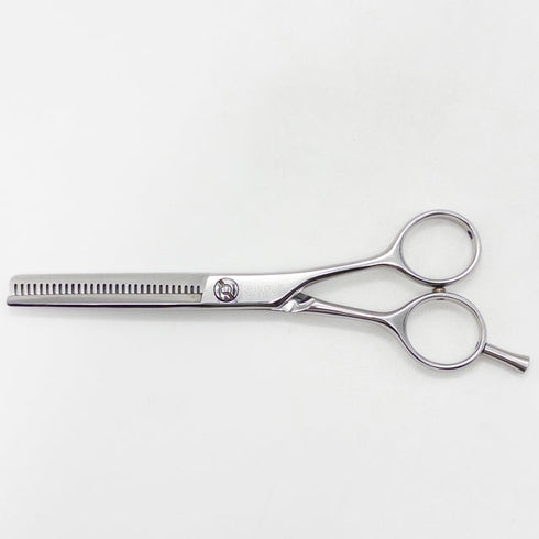 【ミズタニシザーズ ミズタニシザーMIZUTANI SCISSORS】 Re-tro THINNING 30レトロ メガネ シザー セニング 美容ハサミ すきばさみ 美容師 理容師 約30% 右利き 5.7インチ 中古 yc39