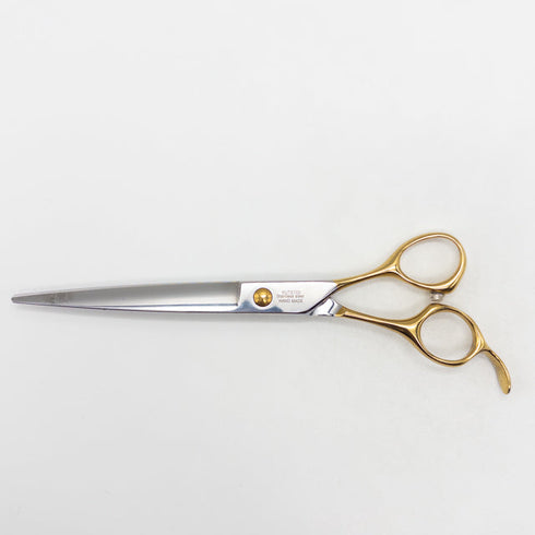 【シルバーラインSilverLine】国民三銃士ノコギリ刃KUTS700 トリミングシザー オフセット 右利き トリマー ペット 7インチ 中古 yc48