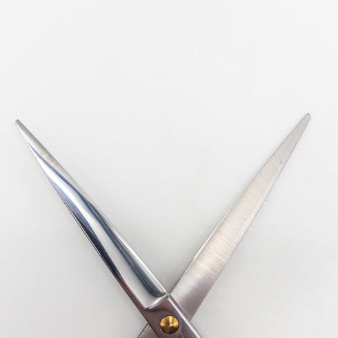 【シルバーラインSilverLine】国民三銃士ノコギリ刃KUTS700 トリミングシザー オフセット 右利き トリマー ペット 7インチ 中古 yc48