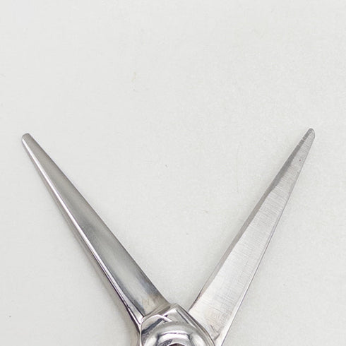 【ナルトシザーズ ナルトシザーNARUTO SCISSORS】 シザー オフセット 理容 美容ハサミ 美容師 理容師 右利き 4.9インチ 中古 yc66