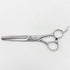 【ヒカリシザーズHIKARI光シザーHIKARI SCISSORS】TRENDY3 732 オフセット シザー セニング 美容ハサミ すきばさみ 美容師 理容師 約10% 右利き 6インチ 中古 yc74
