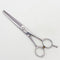 【ヒカリシザーズHIKARI光シザーHIKARI SCISSORS】 メガネ シザー セニング 美容ハサミ すきばさみ 美容師 理容師 約% 右利き 6インチ 中古 yc78