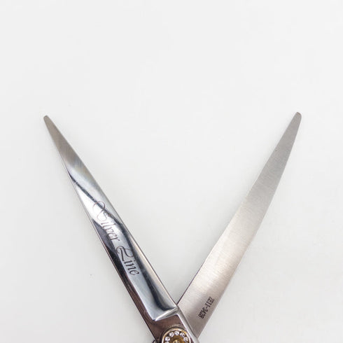 【シルバーラインSilverLine】 国民三銃士NAC700カーブ トリミングシザー メガネ 右利き トリマー ペット 7インチ 中古 yc86