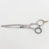 【ヒカリシザーズHIKARI光シザーHIKARI SCISSORS】E-6 シザー オフセット 理容 美容ハサミ 美容師 理容師 右利き 6.2インチ 中古 yc88