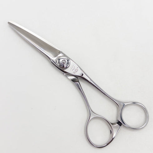 【ナルトシザーズ ナルトシザーNARUTO SCISSORS】ニューヘネシーミニ シザー オフセット 理容 美容ハサミ 美容師 理容師 右利き 5インチ 中古 yc89