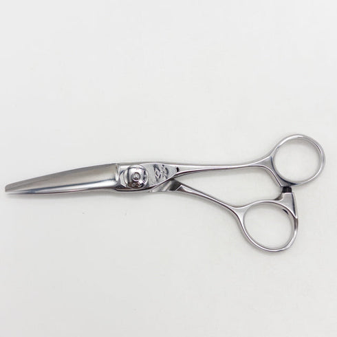 【ナルトシザーズ ナルトシザーNARUTO SCISSORS】ニューヘネシーミニ シザー オフセット 理容 美容ハサミ 美容師 理容師 右利き 5インチ 中古 yc89