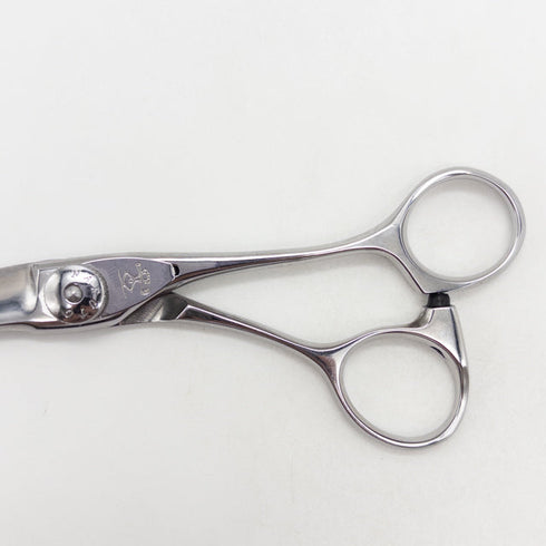 【ナルトシザーズ ナルトシザーNARUTO SCISSORS】ニューヘネシーミニ シザー オフセット 理容 美容ハサミ 美容師 理容師 右利き 5インチ 中古 yc89