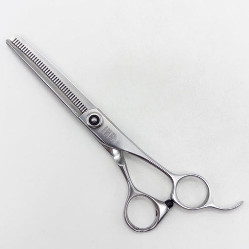 【ING東光舎】ET-40G 逆刃 オフセット シザー セニング 美容ハサミ すきばさみ 美容師 理容師 約5~10% 右利き 6インチ 中古 yc96