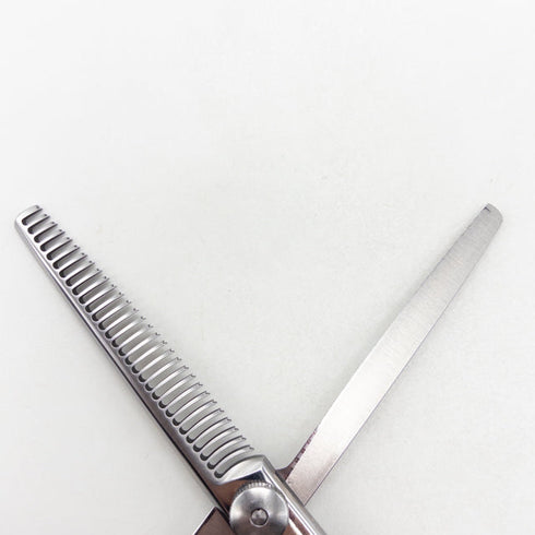 【サクシードSUCCEED】KEEPER Thinning 30 メガネ シザー セニング 美容ハサミ すきばさみ 美容師 理容師 約30% 右利き 5.5インチ 中古 yc99
